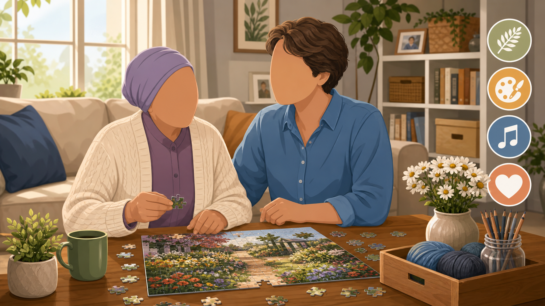 Activities for Seniors With Dementia at Home
