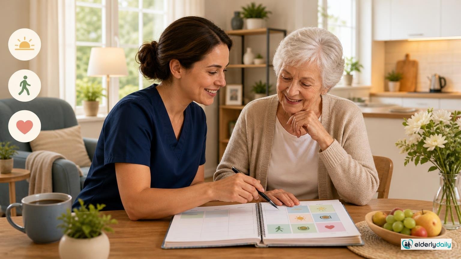 Caregiver Support: Planning a Daily Routine Together