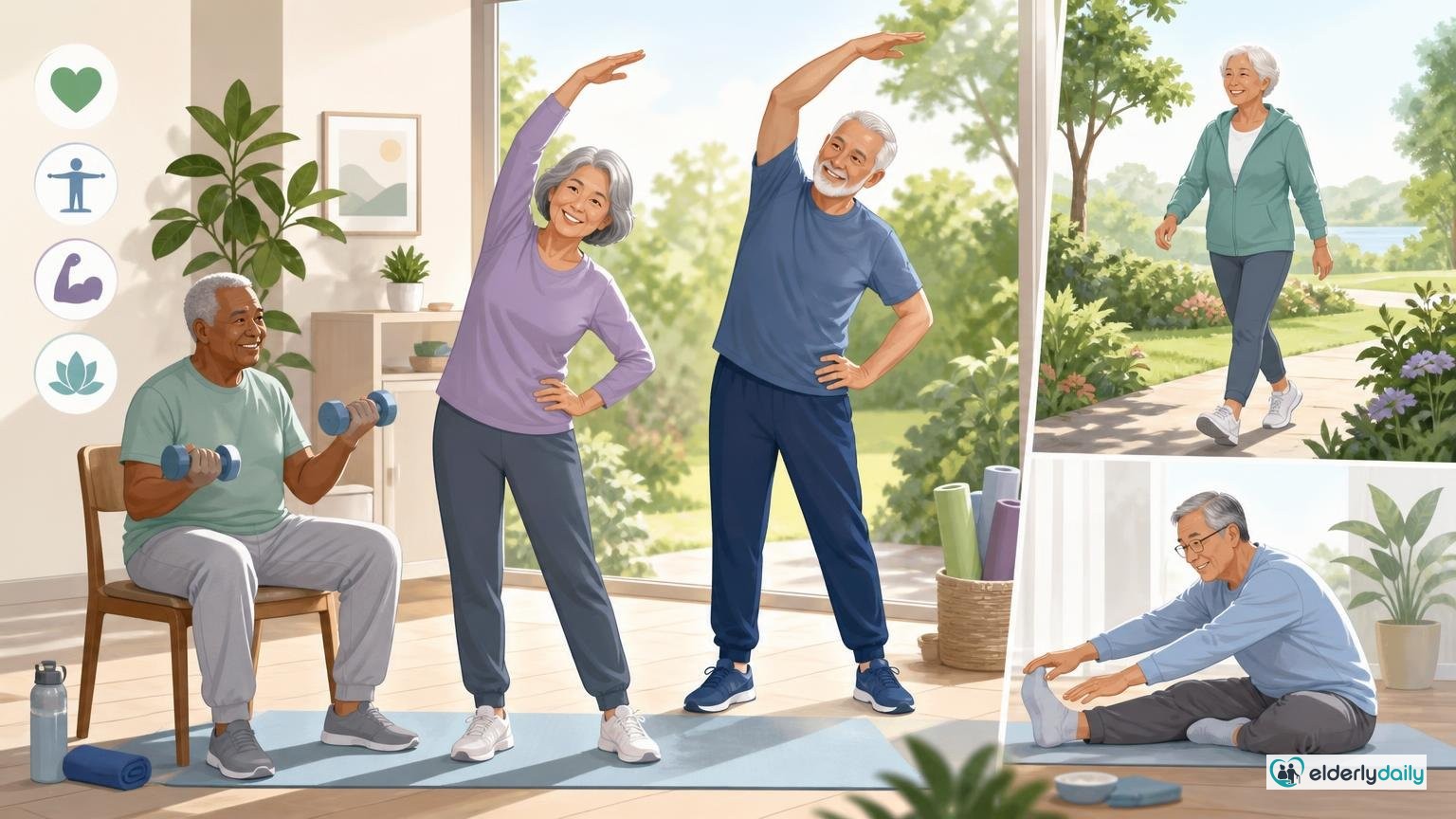A Daily Exercise and Movement Routine for Seniors