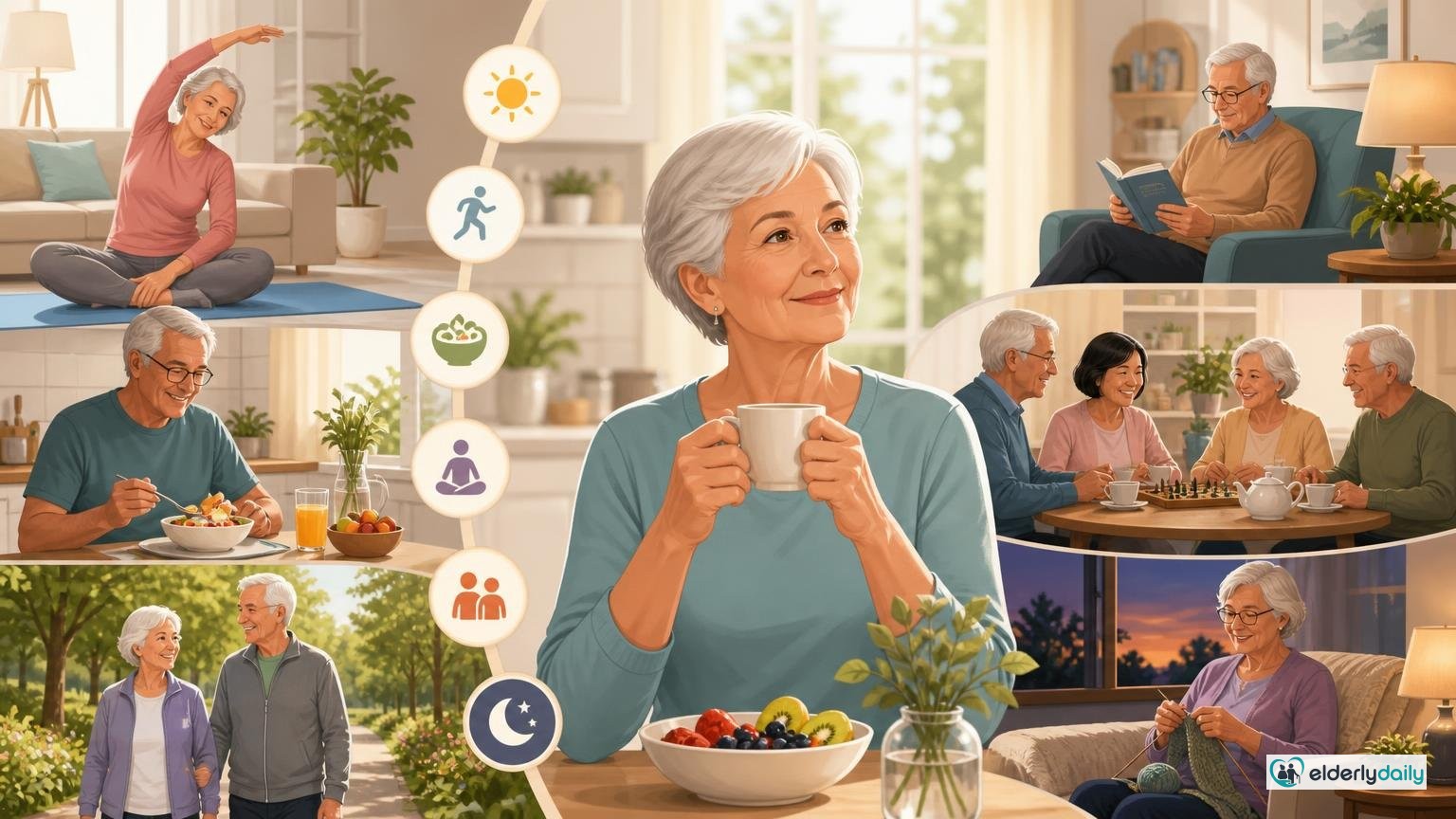 A Daily Routine for Seniors: Structuring the Whole Day