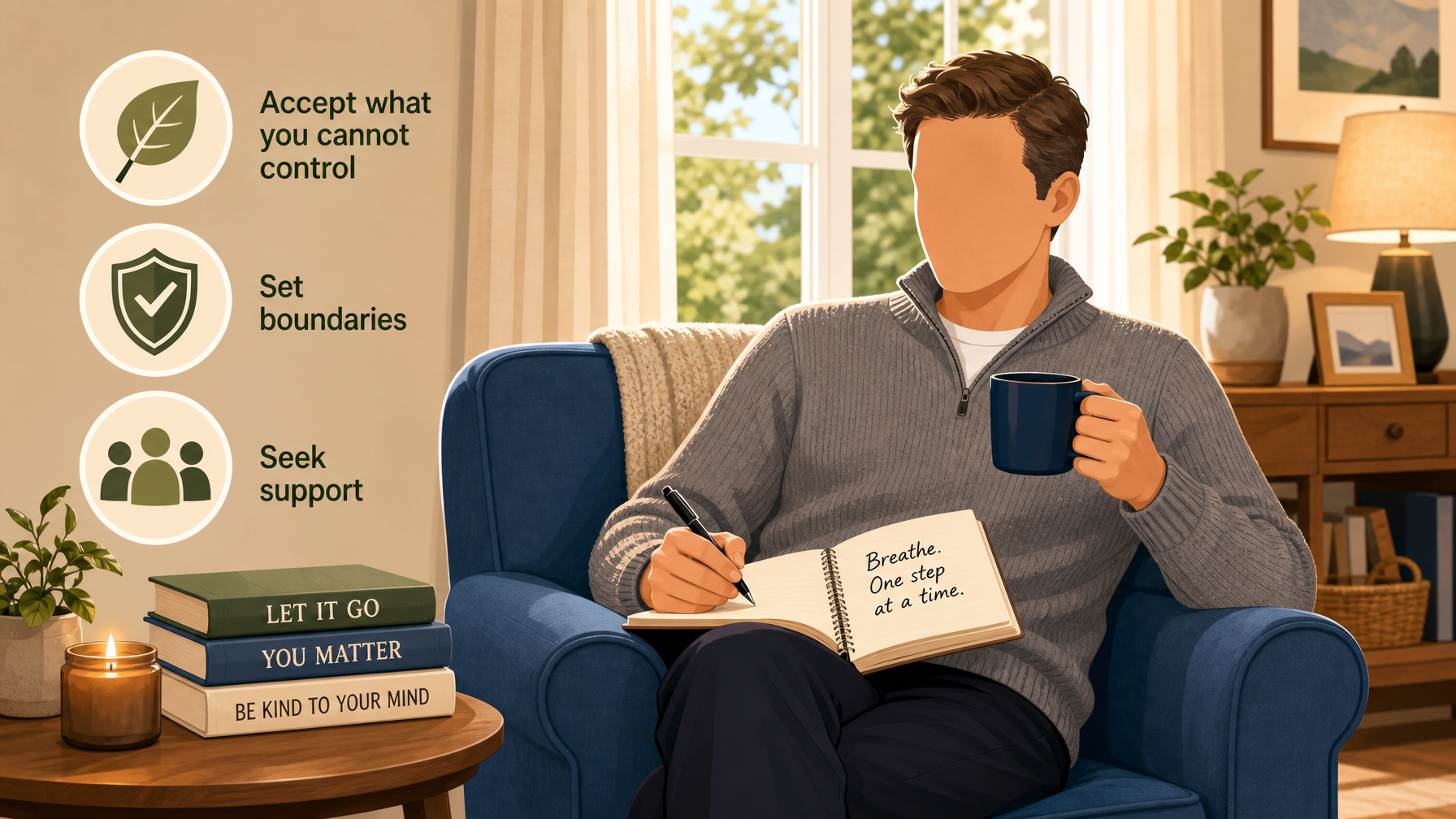 Illustration for When an Elderly Parent Refuses Help: What Actually Works: Look after yourself through it
