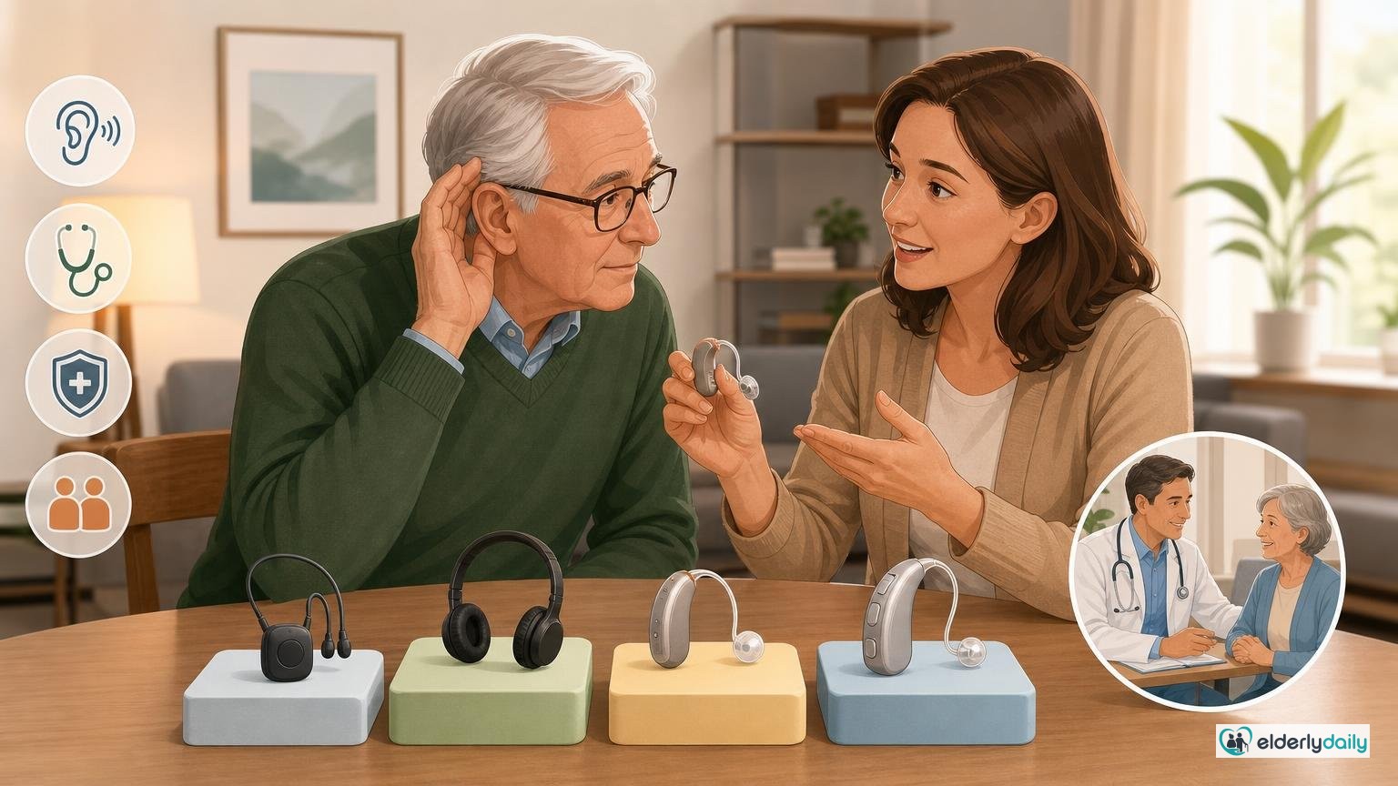 Hearing Aid vs Amplifier: What Is the Difference for Seniors?