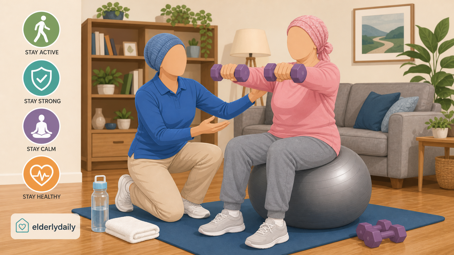 How Caregivers Can Help Seniors Exercise Safely