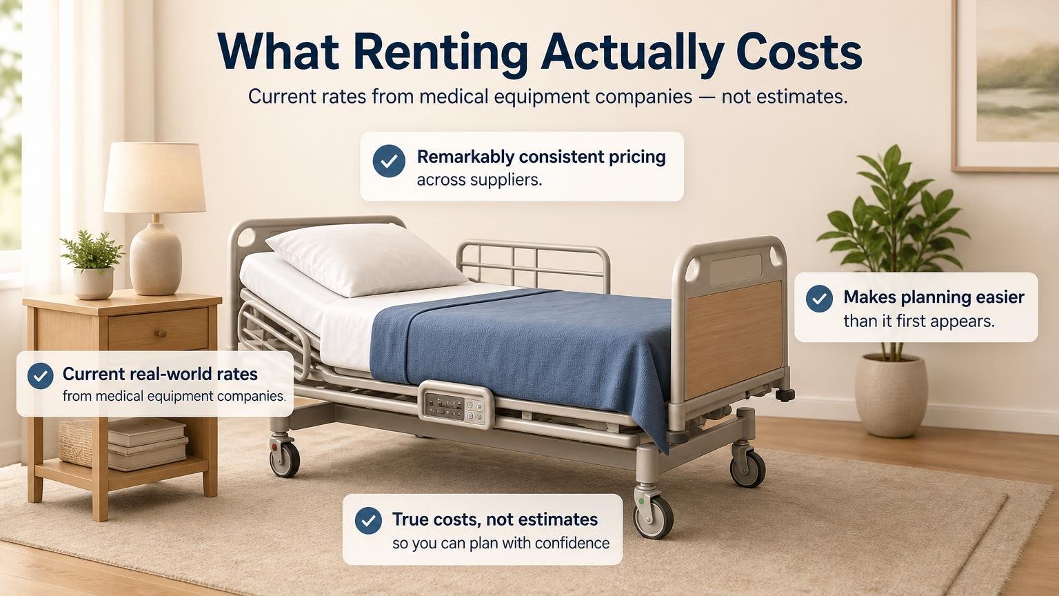 Illustration for Rent a Lift Chair or Buy One? Where the Break-Even Sits: What renting actually costs