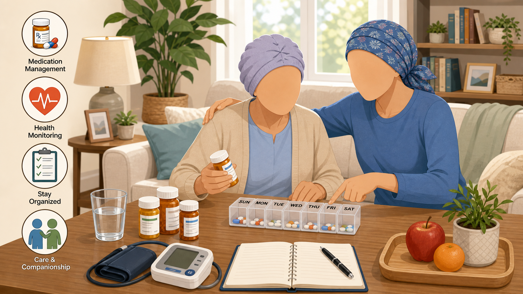 Managing Chronic Conditions at Home: A Caregiver Guide