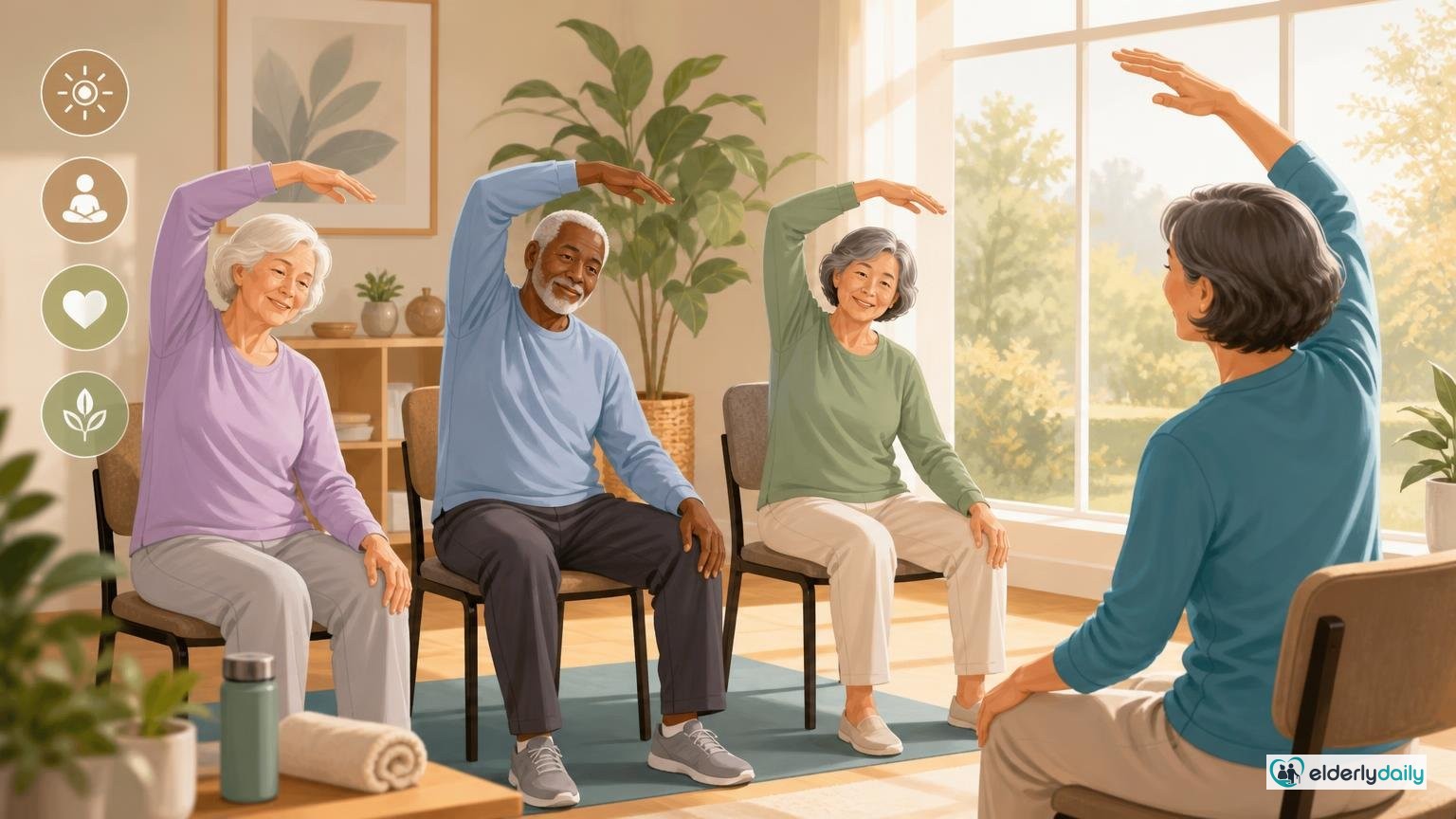 Morning Chair Yoga for Seniors