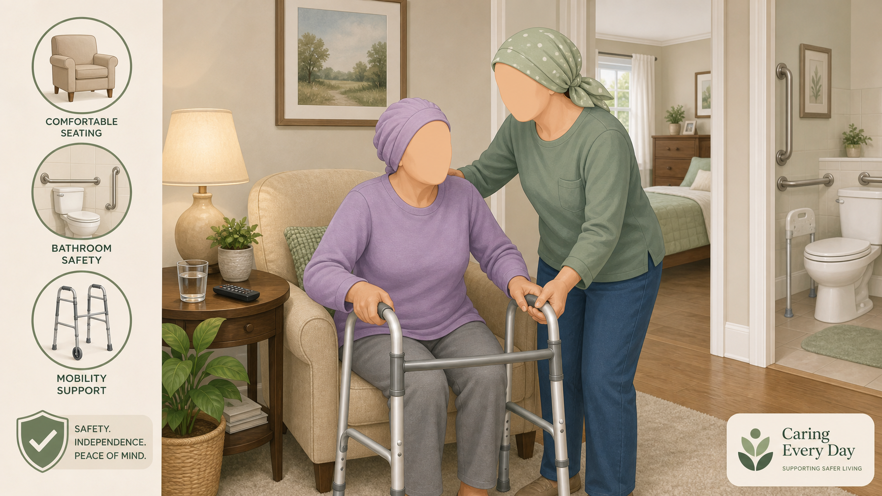 Post-Surgery Home Setup Guide (Hip & Knee Recovery)
