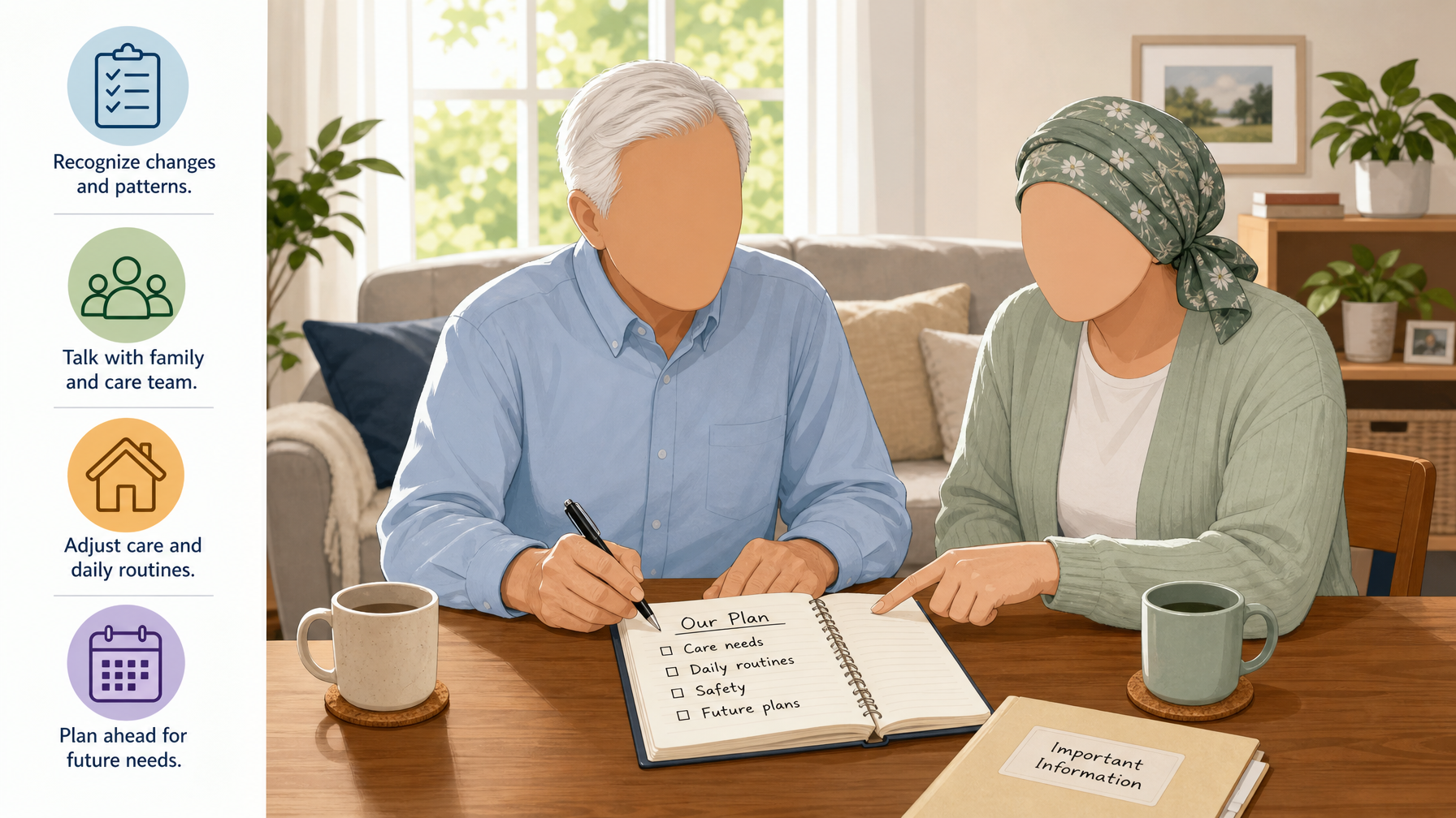 Illustration for Signs Dementia Is Getting Worse: What to do as dementia progresses