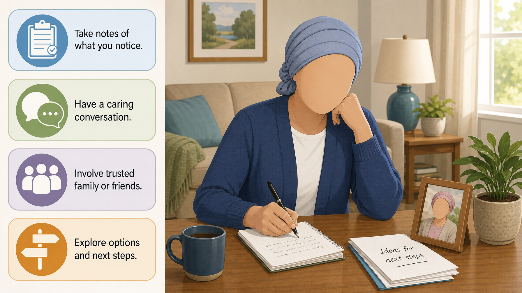 Illustration for Signs an Elderly Parent Should Not Live Alone: What to do when you notice the signs