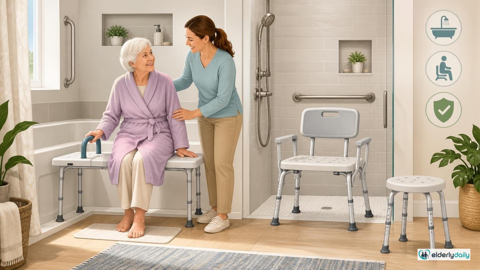 Tub Bench vs Shower Chair: Which One Does Your Bathroom Need?