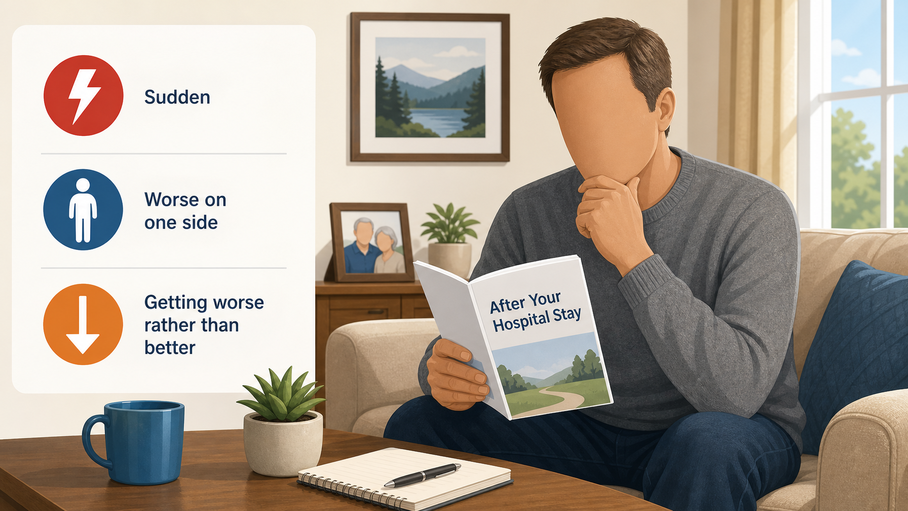 Illustration for Why Seniors Become Weak After a Hospital Stay: When weakness is NOT deconditioning