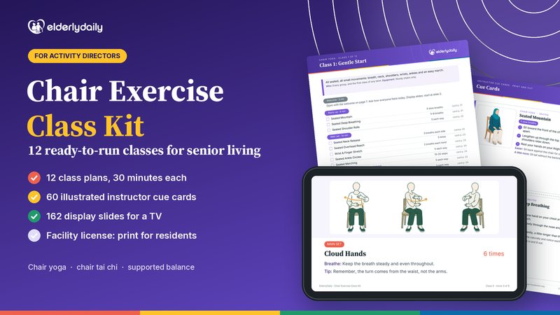 Chair Exercise Class Kit for Activity Directors: 12 ready-to-run classes for senior living