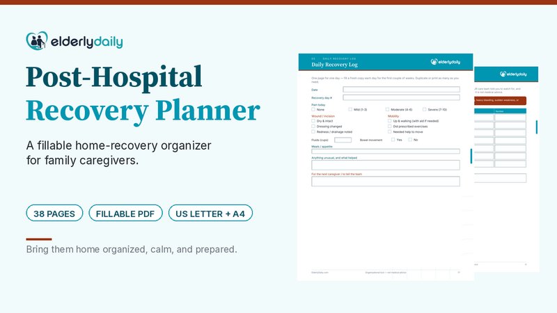 Post-Hospital Recovery Planner