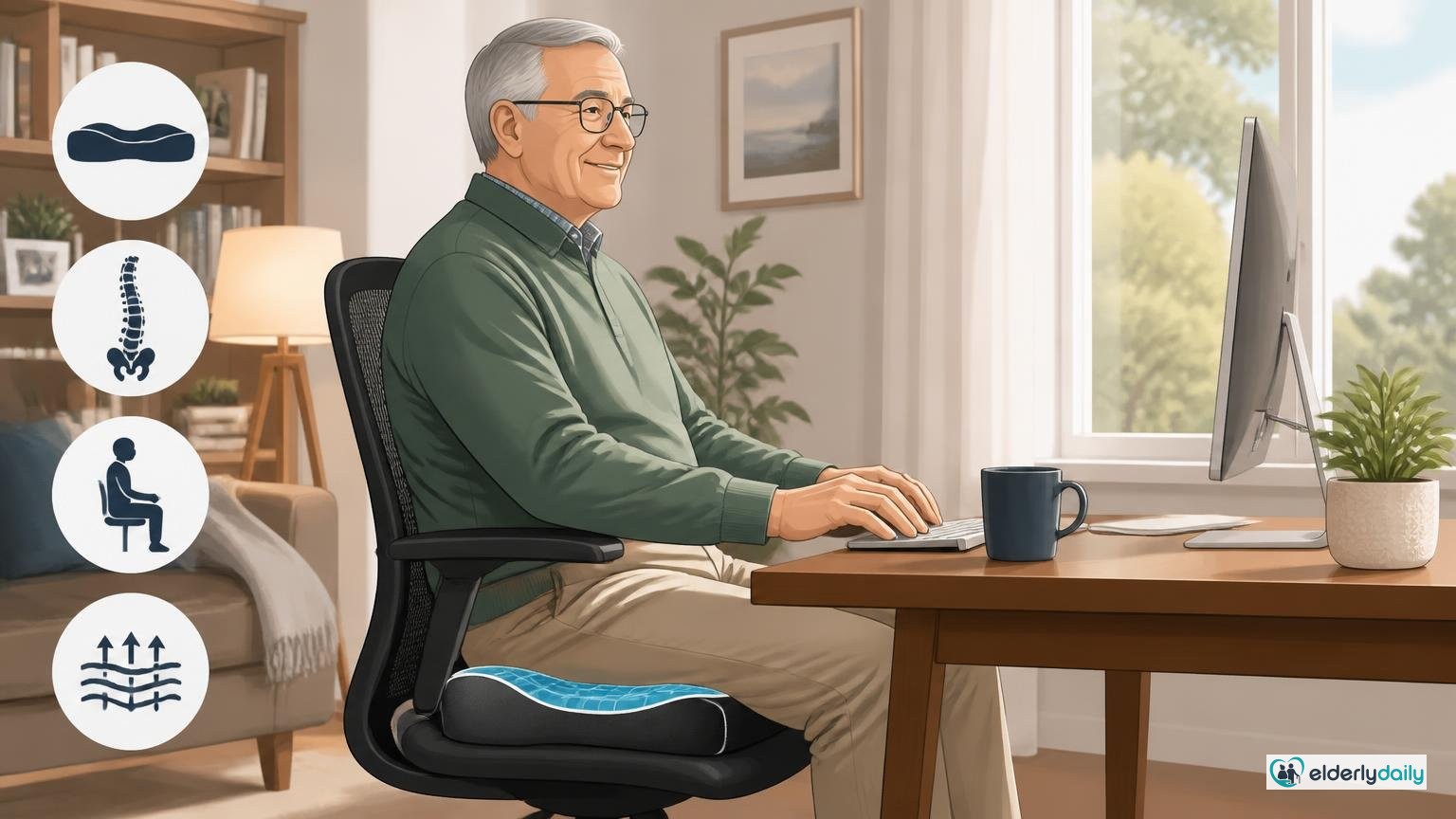 ComfiLife Gel Enhanced Memory Foam Seat Cushion Review