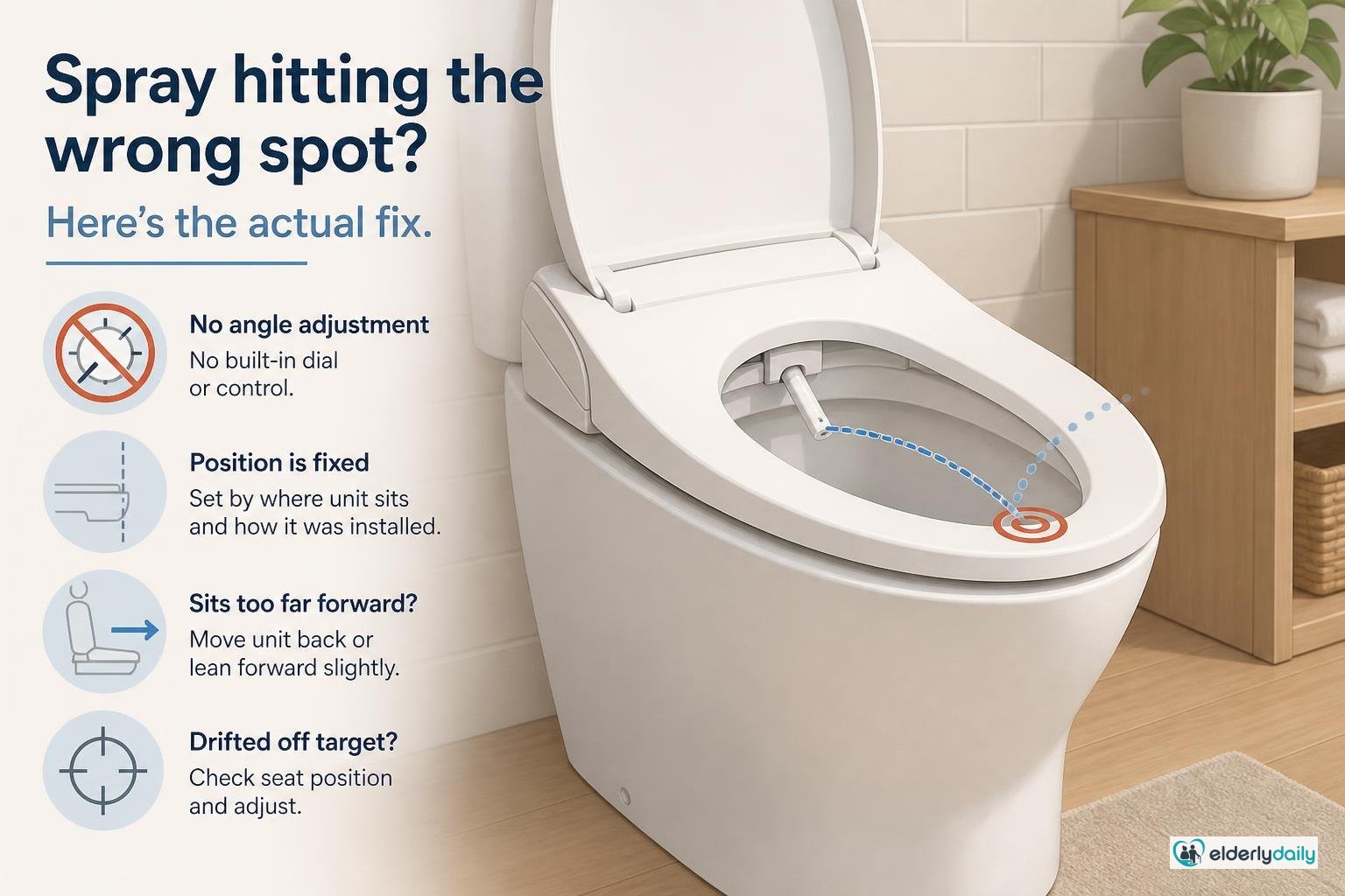 Illustration for Luxe Bidet Neo 120 Review (2026): Fit, Installation & Troubleshooting: Spray hitting the wrong spot? Here's the actual fix