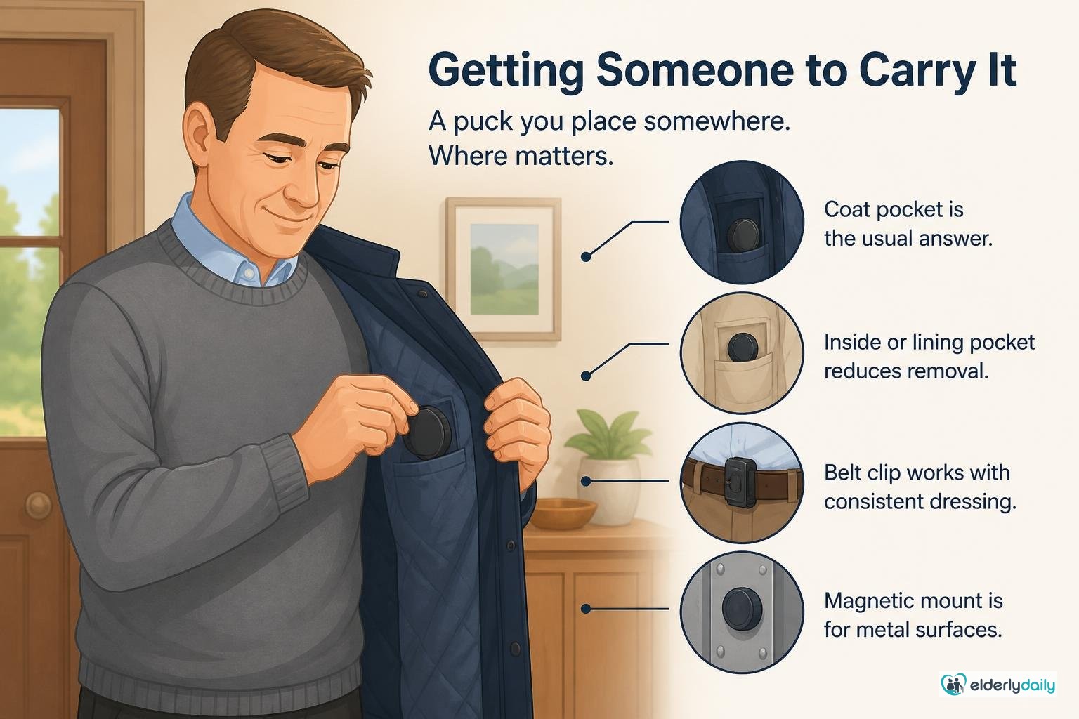 Illustration for Tracki Mini GPS Tracker Review: Getting someone to carry it