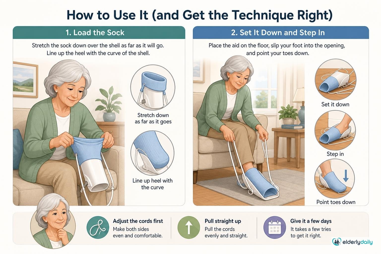 Illustration for Vive Sock Aid Review: Best Overall Sock Aid for Seniors (2026): How to use it (and get the technique right)
