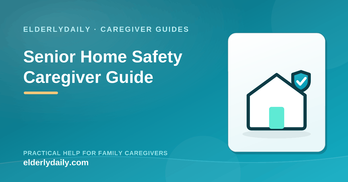 Senior Home Safety: Caregiver Guide