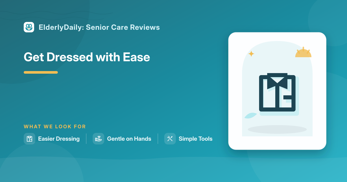 Illustrated review cover — Best Dressing Aids