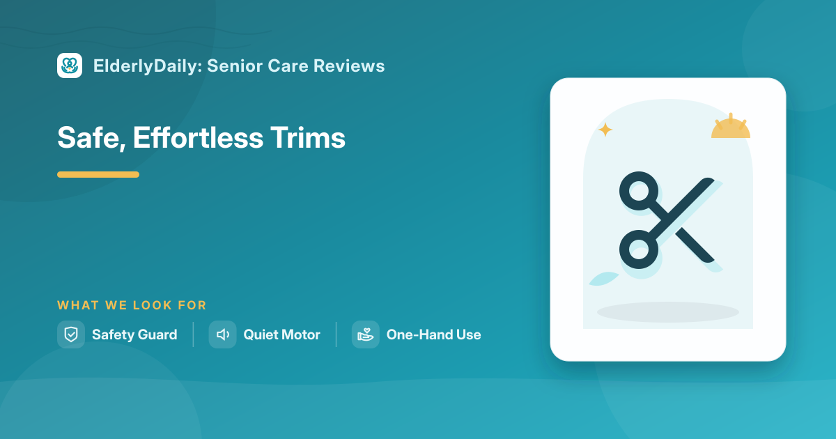 Illustrated review cover — Best Electric Nail Clippers