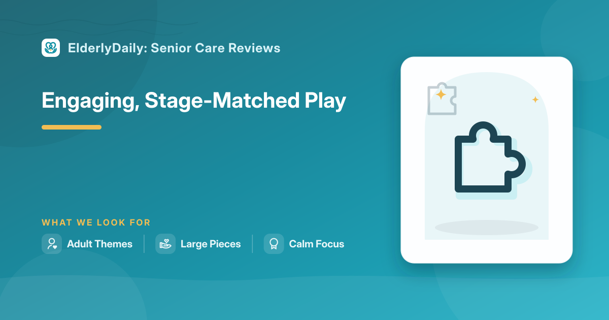 Illustrated review cover — Best Puzzles for Dementia