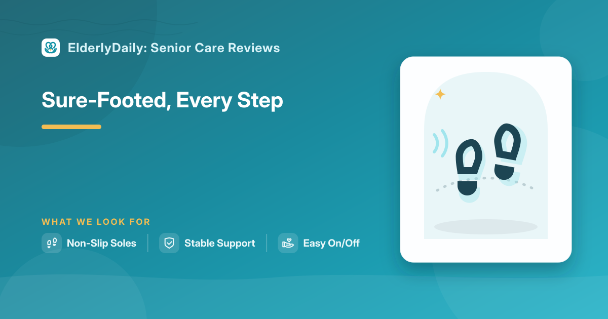 Illustrated review cover — Best Shoes to Prevent Falls