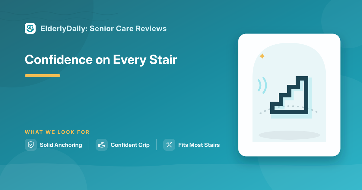 Illustrated review cover — Best Stair Assist Devices