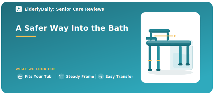 Illustrated review cover — Tub Transfer Benches for Seniors
