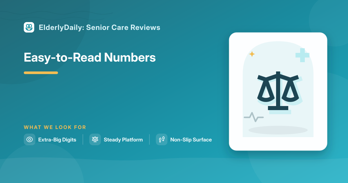 Illustrated review cover — Best Large-Display Scales